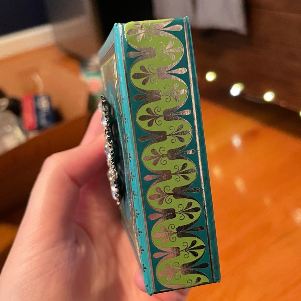Small Rhinestone Teal Notepad - Picture 15 of 16